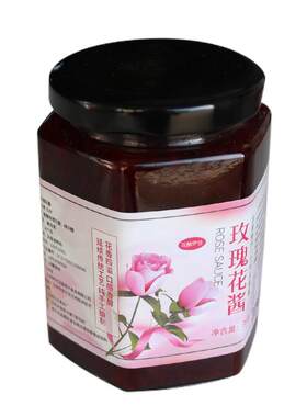 甘肃兰州苦水玫瑰酱家用不添加酱