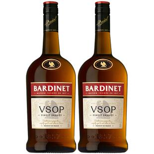 Bardinet必得利VSOP白兰地法国原装进口1L*2瓶