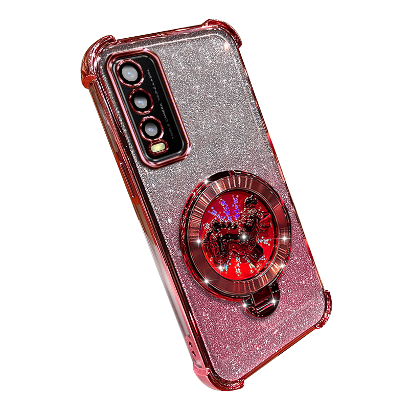 适用vivoy70s新款闪粉手机壳
