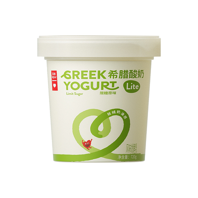 乐纯轻盈系列希腊酸奶720g