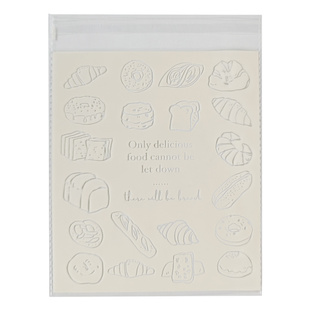 加厚面包包装袋吐司甜甜圈贝果冰盒一次性食品透明烘焙自粘封袋子