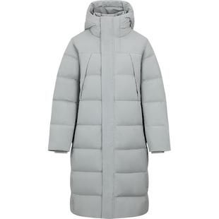 本来BENLAI男士防泼水连帽过膝长款羽绒服安心绒保暖外套