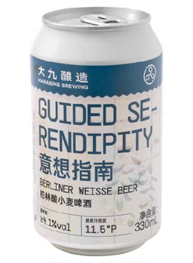 大九酿造意想指南柏林酸小麦啤酒