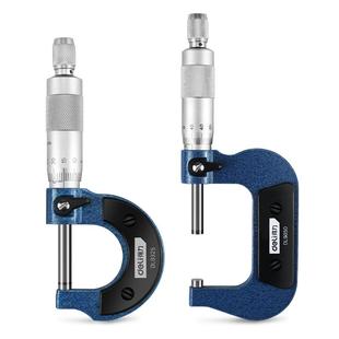 得力千分尺高精度数显外径测厚仪螺旋测微器电子千分卡尺杠杆测量