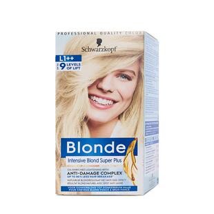 施华蔻漂发剂强力褪色膏Blonde白金色染发剂去黄不伤发L9度漂浅霜