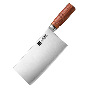 信作斩切刀440C复合钢中式菜刀切菜砍骨两用刀家用厨房刀具切片刀