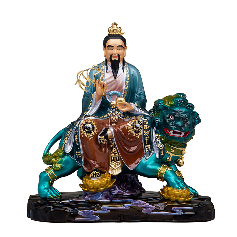 太乙救苦天尊神像东极青华大帝太乙真人青玄九阳上帝黄铜供奉摆件