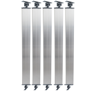 广告道闸叶片道闸配件大全门匝停车场闸机副杆挡车栏杆底梁下横梁