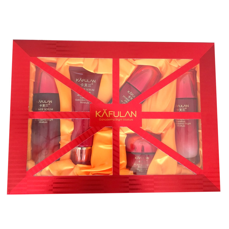 卡芙兰灵芝巨补水滋润保湿乳液 100ml专柜正品改善肌肤干燥紧致