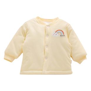 新生婴儿秋冬装幼儿夹棉衣服加厚宝宝棉服冬季外套保暖小棉袄上衣