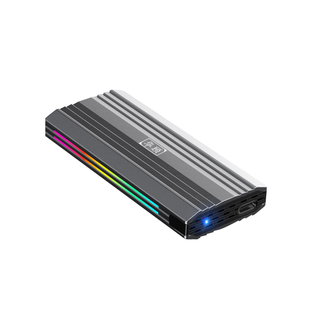 华顾M2固态硬盘盒NVNE/NGFF双协议硬盘外接盒SATA转USB转接器3.1