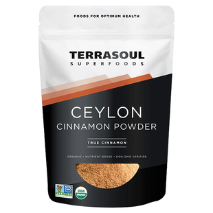 Terrasoul有机进口斯里兰卡锡兰纯肉桂粉ceylon烘焙健身咖啡伴侣