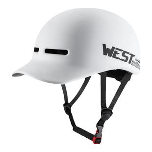 西骑者自行车骑行滑板轮滑鸭舌一体头盔城市休闲运动防护安全帽