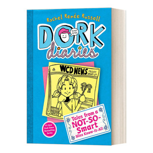 英文原版 Dork Diaries 5 多克日记 怪诞少女日记5 精装 英文版 进口英语原版书籍