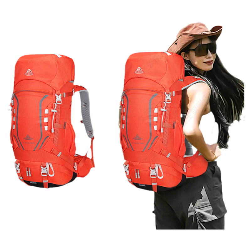 广州绿营登山包40升徒步登山包