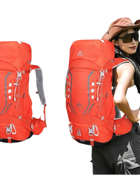 广州绿营登山包40升徒步登山包