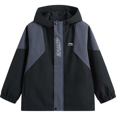 李宁儿童三合一外套羽绒服