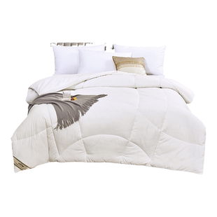 图美寝饰被子春秋被芯四斤棉被单人宿舍被子丝绵被被芯七孔被冬被