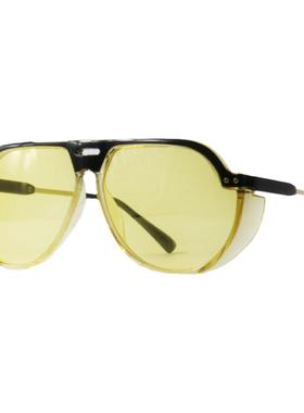 果冻色大框飞行员式独特设计墨镜