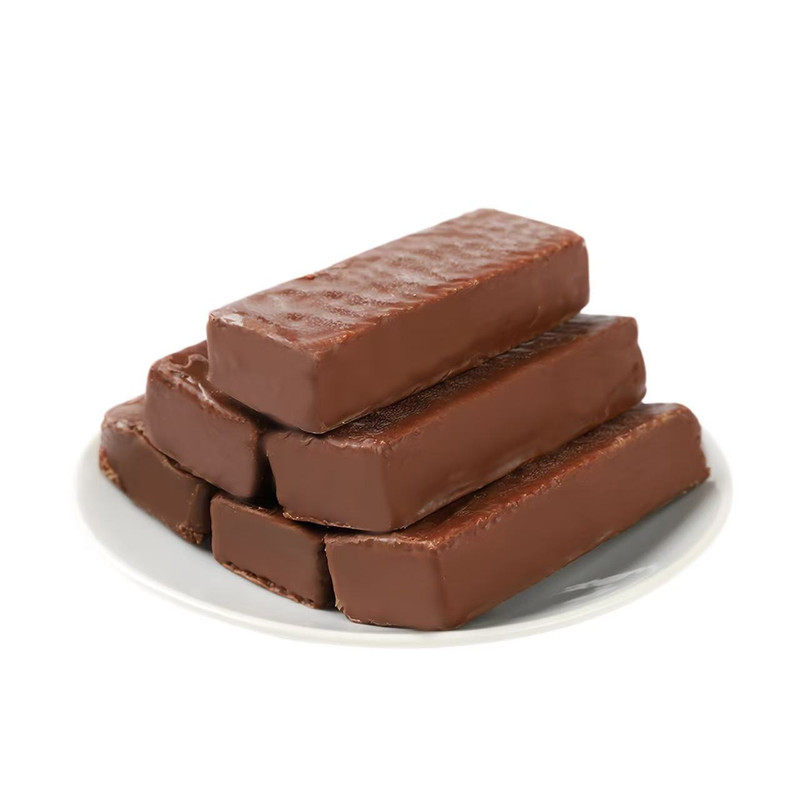 俄罗斯风味大奶牛威化饼干巧克力夹心独立包装营养早餐小零食充饥