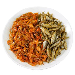 湖南淡水河虾农家自晒虾皮虾仁溪水无盐小鱼小虾米干货下饭菜250g