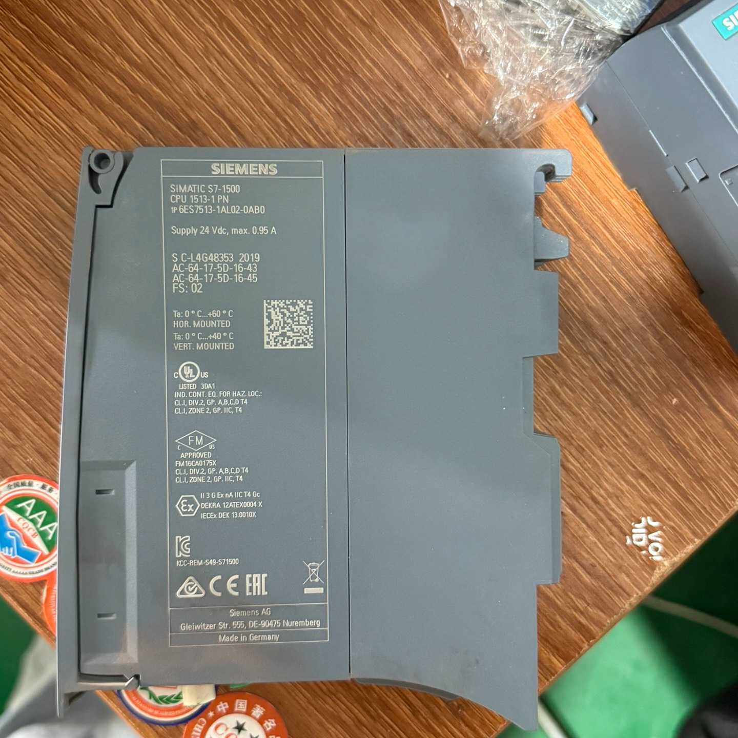 6ES75131AL020AB0西门子S71500C