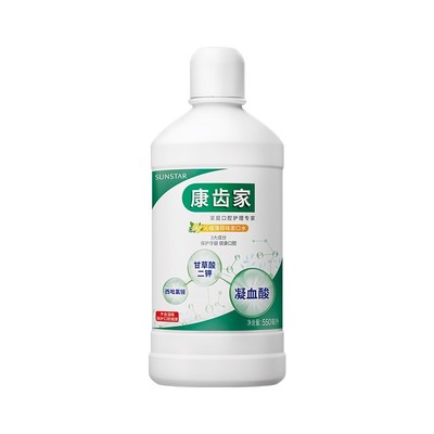 gum牙龈护理抑菌0酒精漱口水550