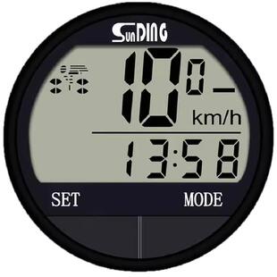 591新款无线码表背光长亮骑行装备公路山地车中文夜光里程速度计
