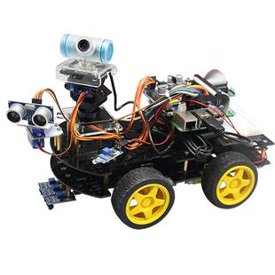 树莓派5 小车 AI大模型语音识别麦轮机器人 AI视觉智能 具身 ros2