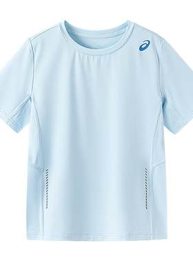 ASICS/亚瑟士童装26年夏季新款男女童运动吸湿短袖T恤飓风秒干衣