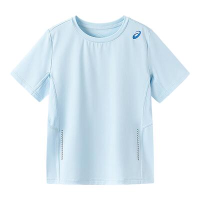 ASICS/亚瑟士童装26年夏季新款男女童运动吸湿短袖T恤飓风秒干衣