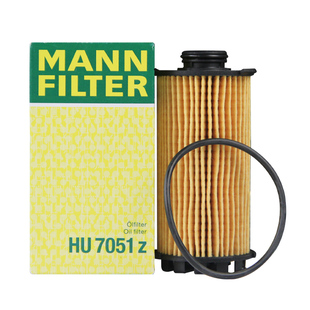 曼牌HU7051Z配保时捷718 Cayman卡曼Boxster博克斯特机滤机油滤芯