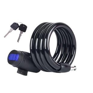 自行车密码锁抗剪防盗死飞山地车链条锁链子锁碟刹锁通用车锁固定