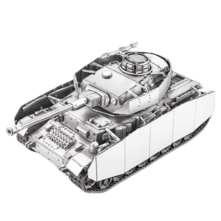 p1000巨鼠坦克3D立体战车玩具拼装手工diy合金军事模型超重型坦克