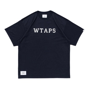 现货 WTAPS ACADEMY 01 / SS / CTPL 印花LOGO休闲短袖T恤25SS