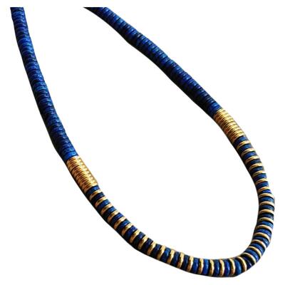 天然石青金石项链不掉色锁骨链女