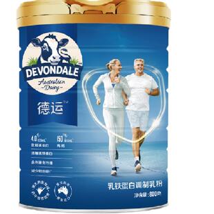 德运乳铁蛋白调制乳粉800g*1中老年送礼孝敬长辈年货澳洲进口奶粉