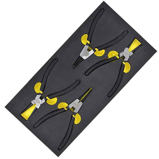 史丹利卡簧钳套装内外两用扩张钳卡钳工具弹簧钳小卡环钳工业级