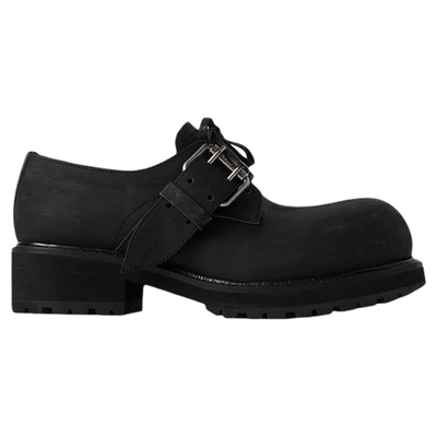 ETHOR25AW做旧圆头皮鞋JULY