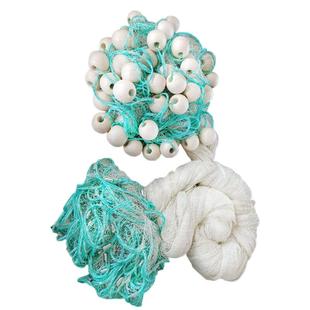 拉网拖网软线渔网清塘网鱼苗拉鱼抬网鱼塘捕鱼网尼龙线拖鱼网