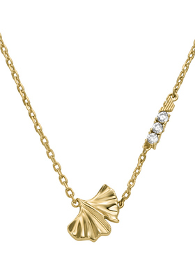 阿玛尼红色小蛮腰转运珠项链女