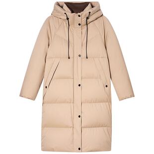 PSALTER诗篇大廓形立领连帽可拆长款加厚羽绒服女2025冬款