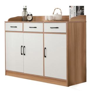 领森餐边柜简约现代储物柜备餐柜大容量客厅厨房碗柜置物柜茶水柜