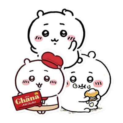 新款chiikawa贴纸吉伊卡哇