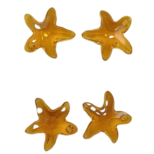 奥地利施华洛6714 6715五角星6721海星动物吊坠珠DIY手工饰品配件