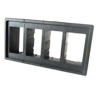 电动汽车公交大巴船型开关边框框左框中间单中框组合翘班面板订制