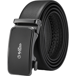 金利来品牌新款皮带男款头层真皮商务休闲牛皮裤带青年自动扣腰带