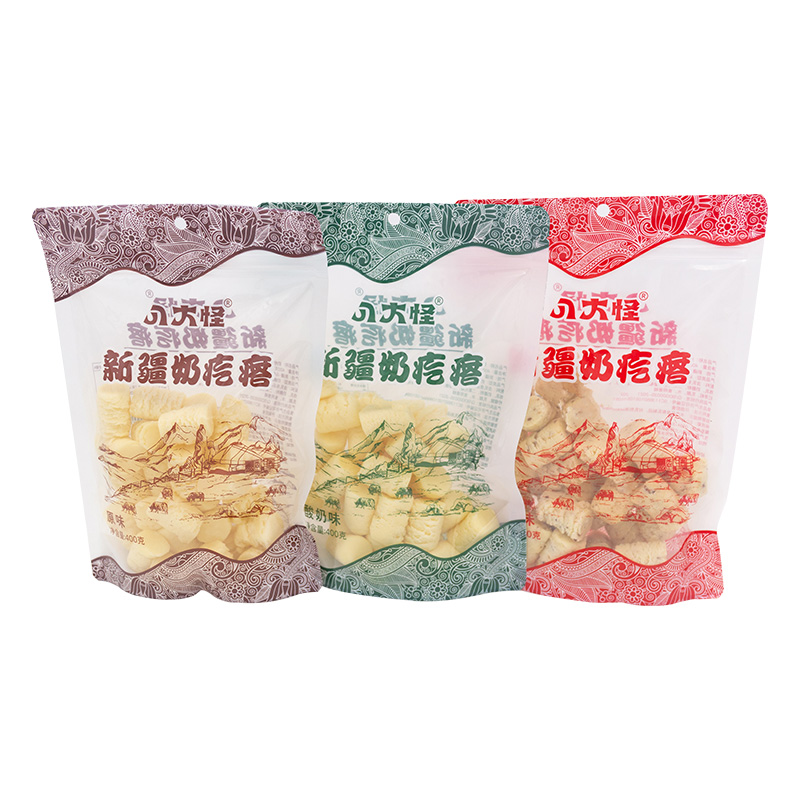 八大怪新疆奶疙瘩酸奶疙瘩热巴同款奶酪块奶醇袋装新疆特产零食