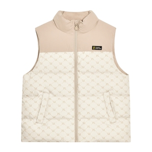 POLOWALK童装儿童马甲冬季2025新款男童女童羽绒服马夹外套背心