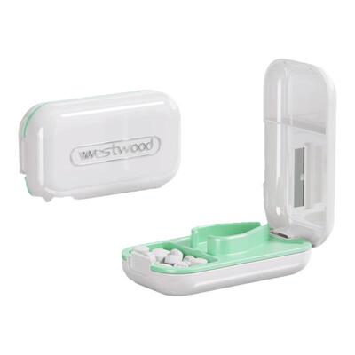 日本新款分割切药神器一分二药盒